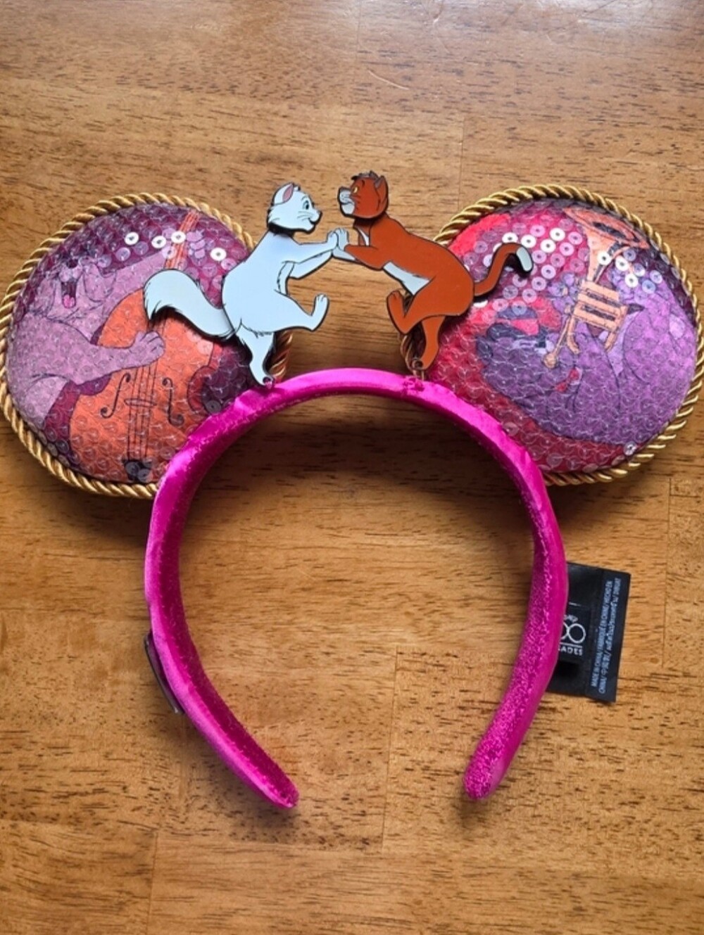 Disney Parks Disney 100 The Aristocats Mickey Ears Cats Headband for Adults